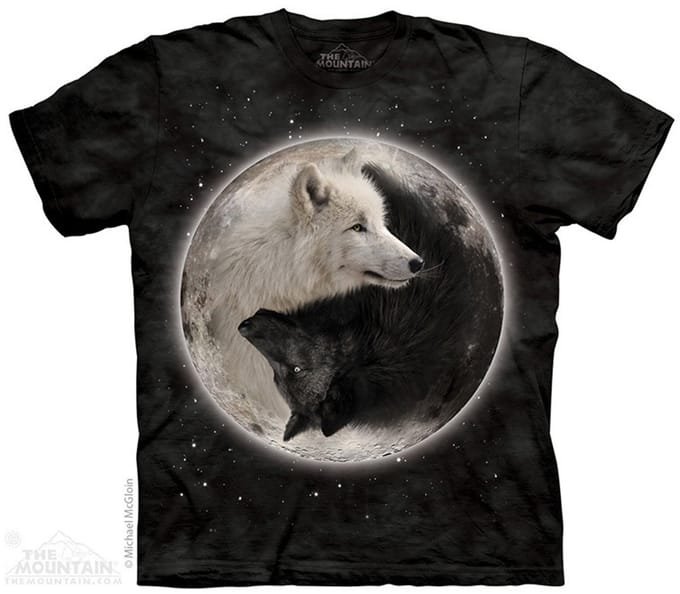 T-shirt Yin Yang Wolves M