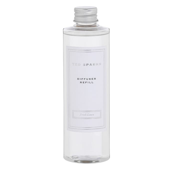Ted Sparks Fresh Linen Diffuser Refill & Sticks Diffuser 250 ml
