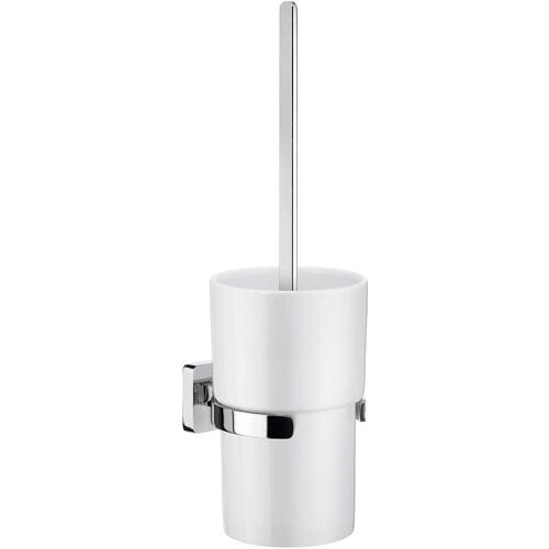 Smedbo Ice toilet brush set, porcelain container OK333P