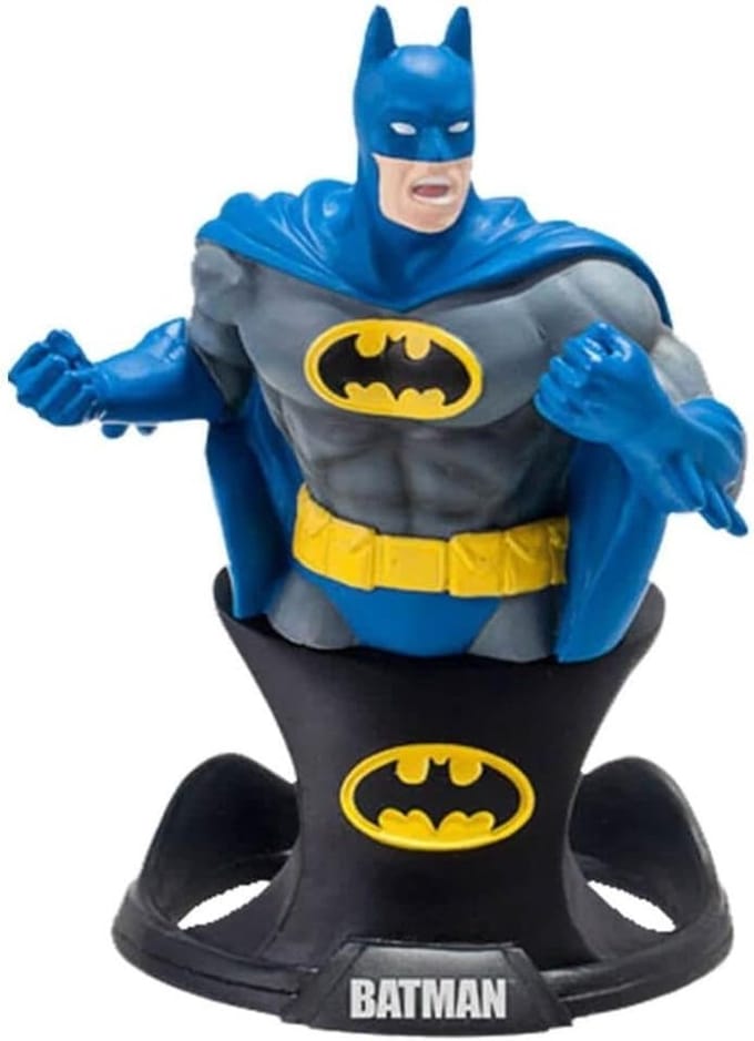 Figuur Buste - Papiergewicht - Bureau Decoratie - Gedetailleerd Ontwerp - 15 cm Hoogte - Blauw Zwart