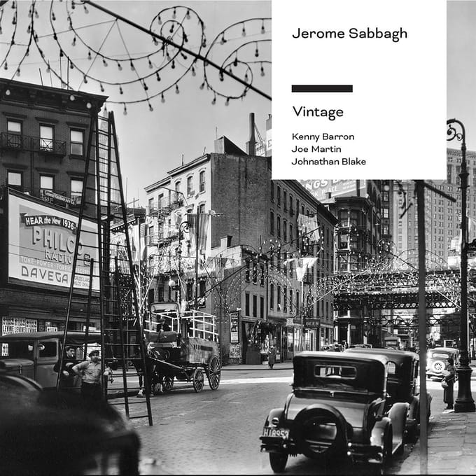 Jérôme Sabbagh - Vintage (CD)