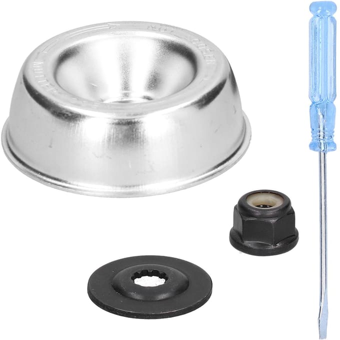 4 stuks/set mesadapterset met drukring en rijplaat voor STIHL FS120 130 130R 200 250 55