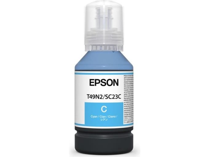 Epson C13T49N200 / T49N Dye Sub Cyan Ink 140ml