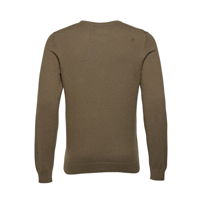 Lyle and Scott - Olive Trui - Heren - Maat M - Regular-fit