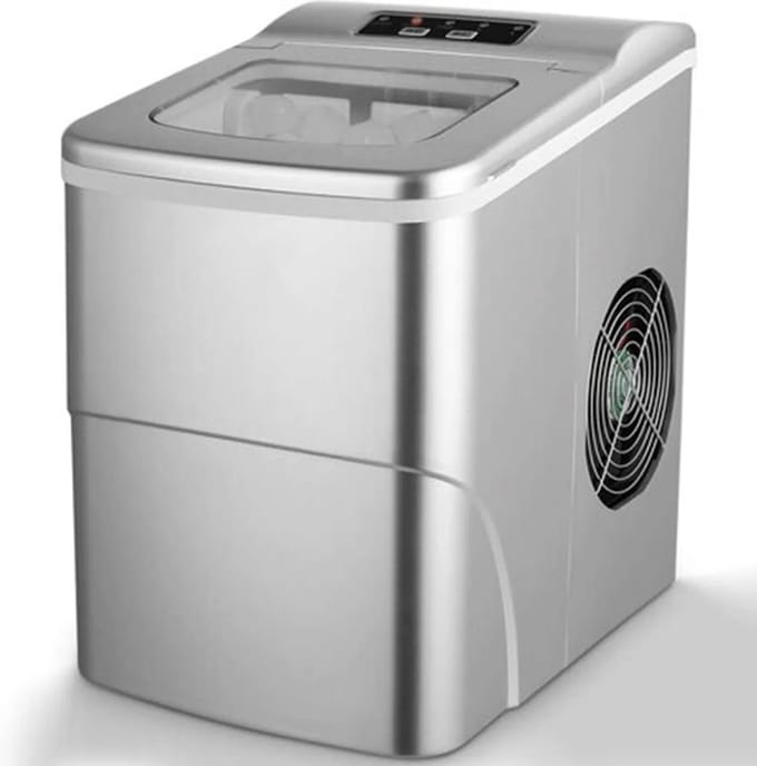 Bolt Edge IJsblokjesmachine - PRO 2L - 2 Maten - 12KG/24u - 9 Blokjes in 6 Minuten