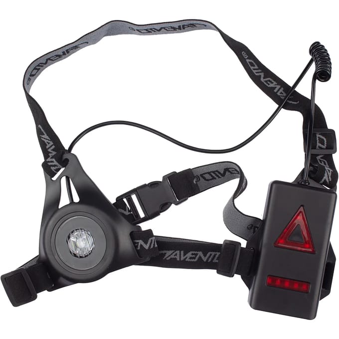 Avento Hardlooplicht - USB Oplaadbaar - LED - Verstelbare Elastische Band