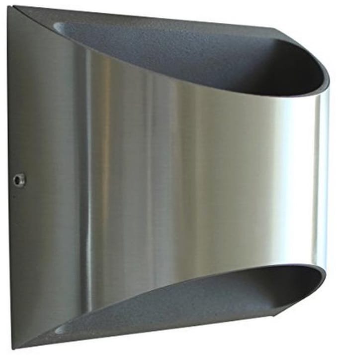 Moderne roestvrijstalen LED buitenwandlamp met up & down lichteffect - IP44