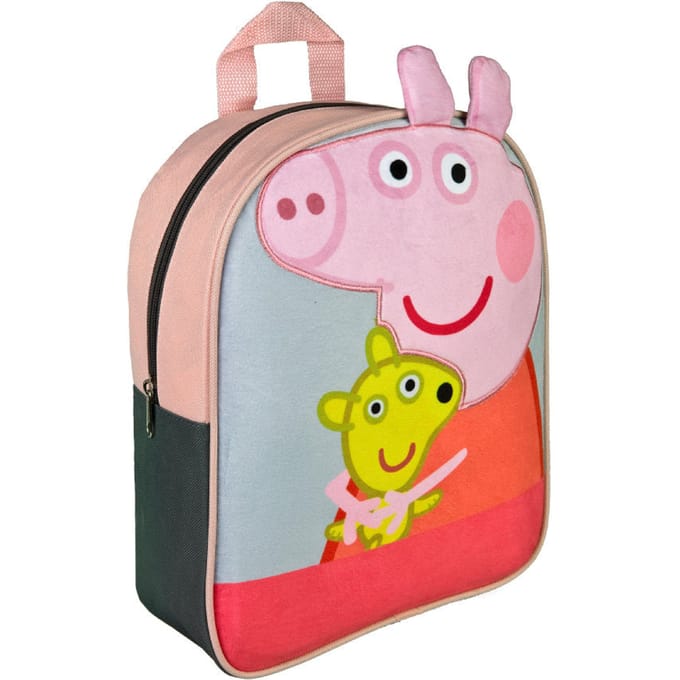 Undercover - Peppa Pig Pluche Rugzak Peppa - Kunststof - Multicolor -