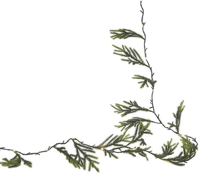 Svenska Living guirlande speelgoed conifer green 20LED 190cm decoratie.