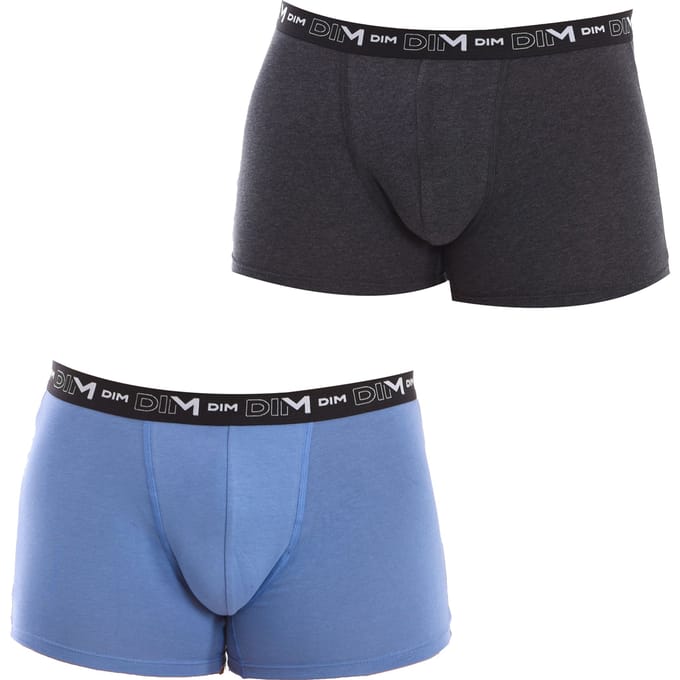 Pack-2 Boxers Katoen Streech ademende stof D6596 heren