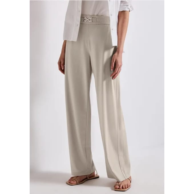 Glinsterende broek Wide Legs