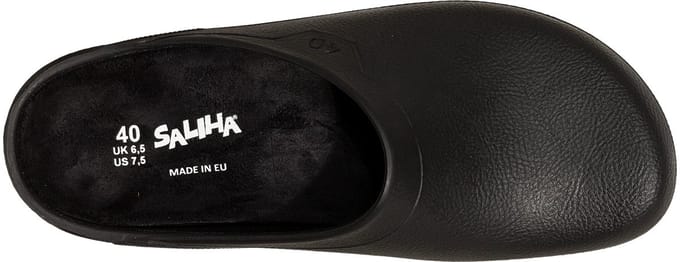 Saliha Fashion Multi - Klompen - Maat 47 - Open Hiel - Zwart - Comfortabel & Lichtgewicht - Tuinklompen - Tuinieren