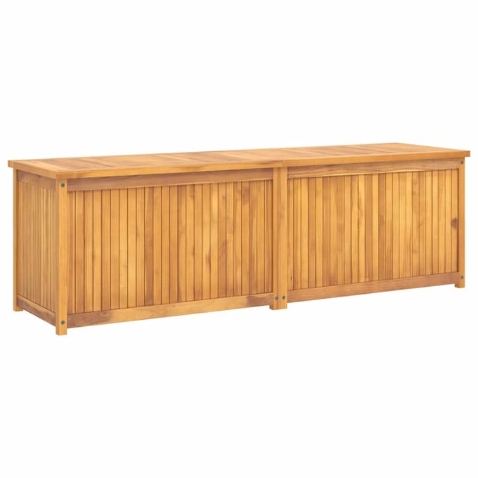 vidaXL - Tuinbox - 175x50x55 - cm - massief - teakhout