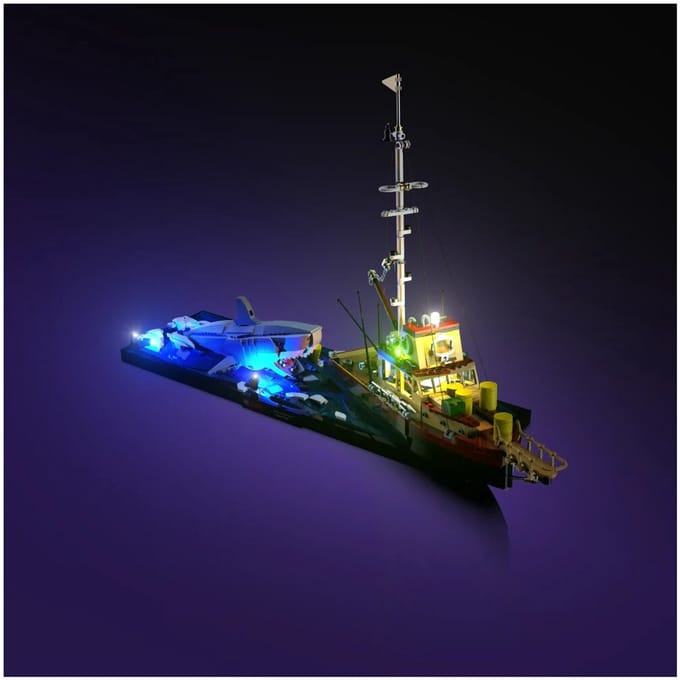 LMB 2.0 - Verlichtingsset geschikt voor LEGO® Jaws 21350