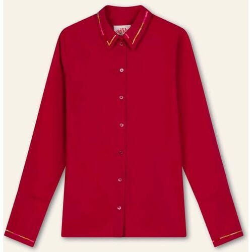 Oilily Bloom Blouse- maat34 Persian Rood