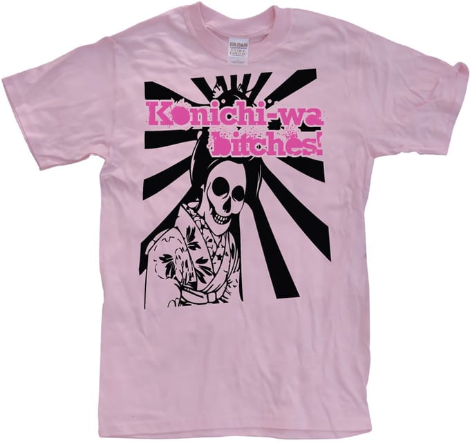 Hybris Konichi Wa Bitches T-shirt SH-1-12030-LFH1-6