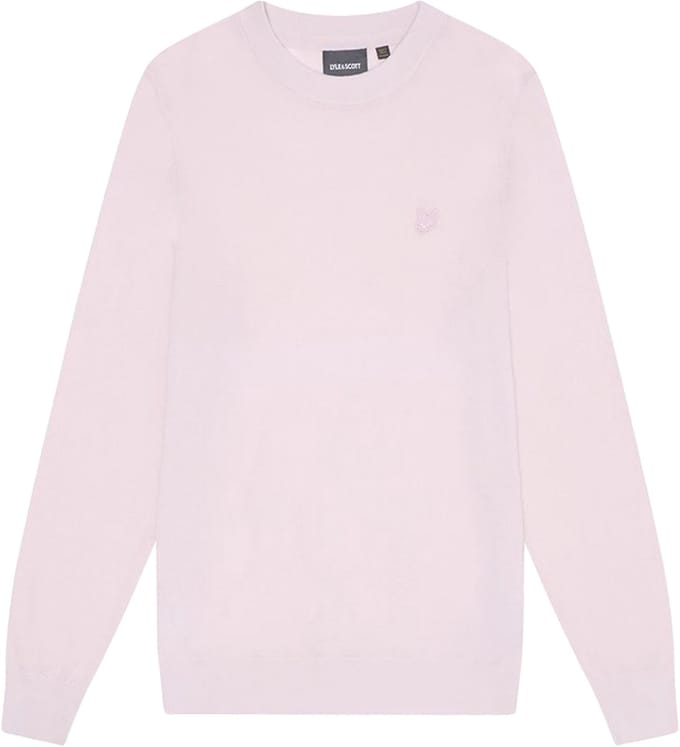 Lyle & Scott Tonal Eagle Merino Crew Neck Jumper