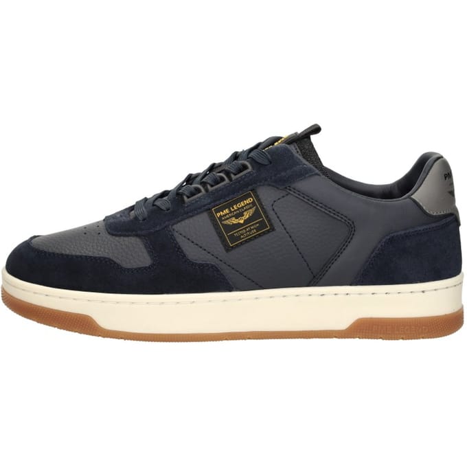 PME Legend Sneaker Porter CS-11 Leather Suede Navy