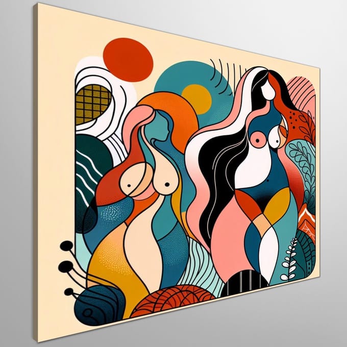 Kunstprint | Wanddecoratie | Canvas | 100 × 100 cm