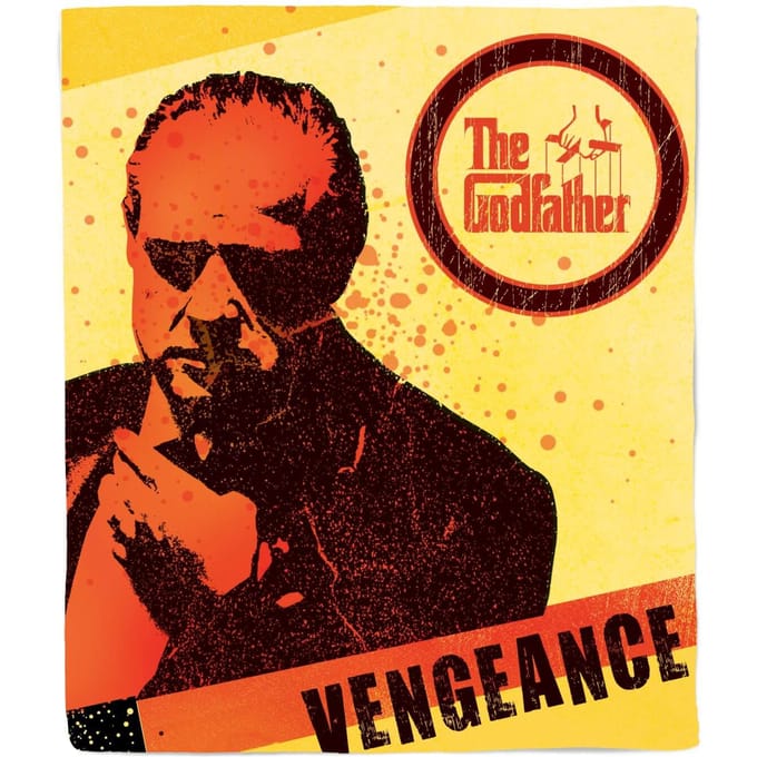 The Godfather Vengeance Fleecedeken - M