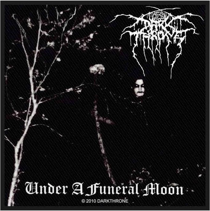 Darkthrone - Under A Funeral Moon Patch - Zwart