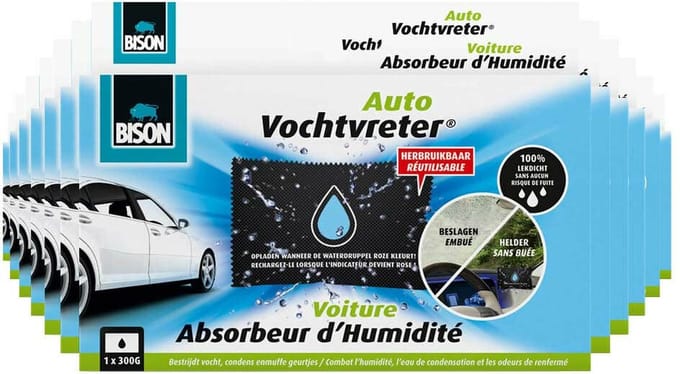 Bison - Vochtvreter Auto - 12 x 300 gr - Voordeelverpakking