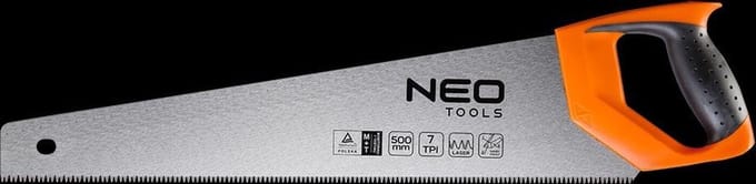 NEO Handzaag 500 mm, 7 TPI