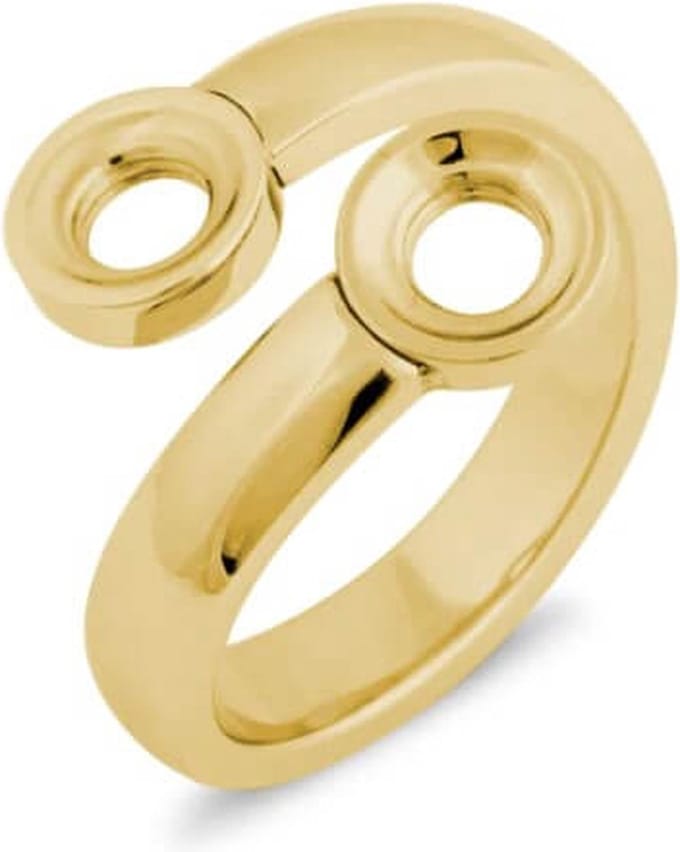 Melano Vivid Ring Venna Goud | Maat 52