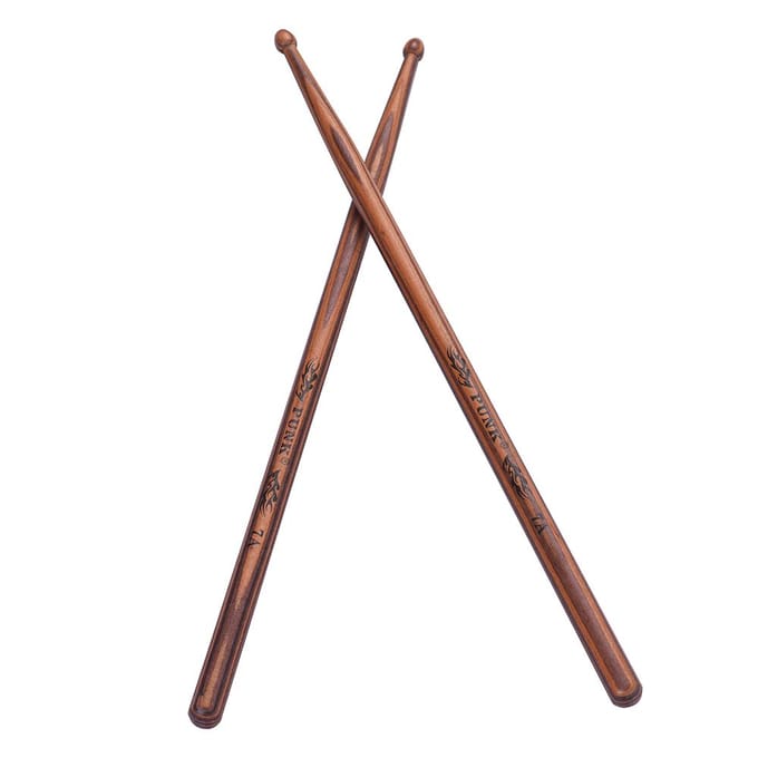 Een paar 7A/5A/5B houten drumstokken Drumset van esdoornhout 5A brown