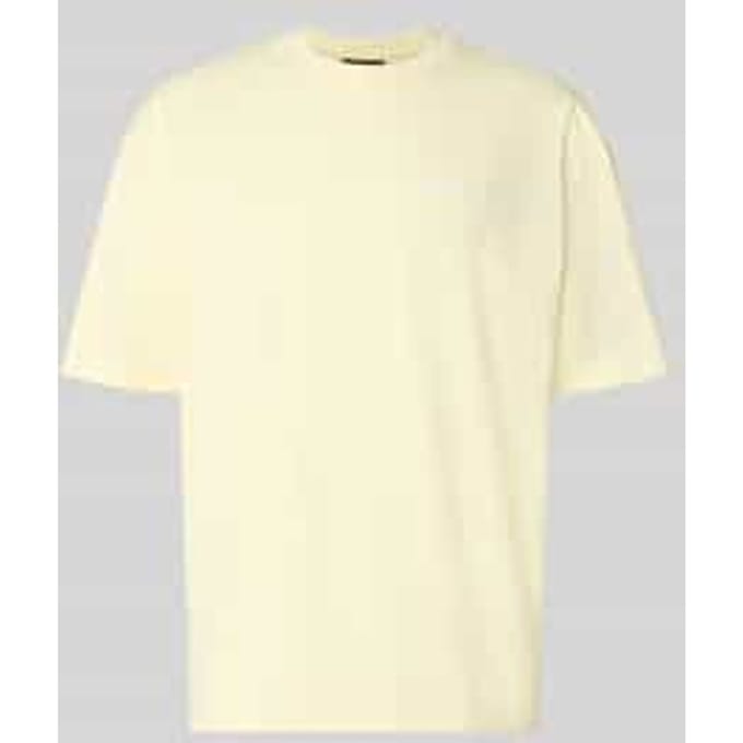 Oversized T-shirt met Labelstitching