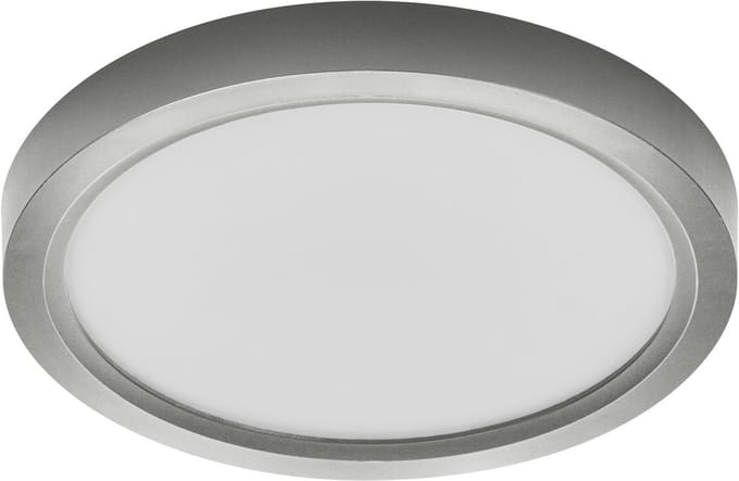 OSRAM ORBIS Quickfix 320mm LED Plafondlamp, 24W, 3000K warm wit, 2500lm, Click-DIM, Zilver, Kunststof/Metaal