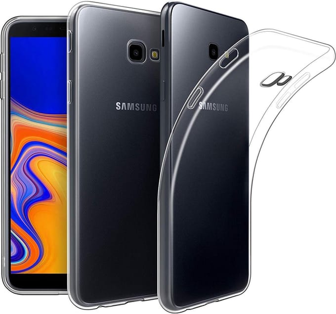 Flexibele achterkant Silicone hoesje Transparant Geschikt voor: Samsung Galaxy J4 Plus 2018