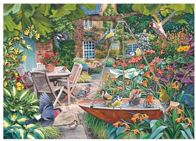 House of Puzzles legpuzzel XXL - 500 stukjes - Planschen - extra grote puzzelstukken.