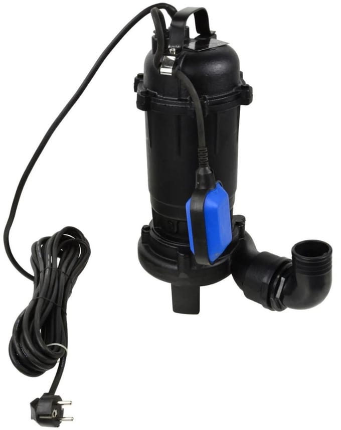 GEKO Dompelpomp - Snijbladen - 750W - Vuilwater - Gietijzer