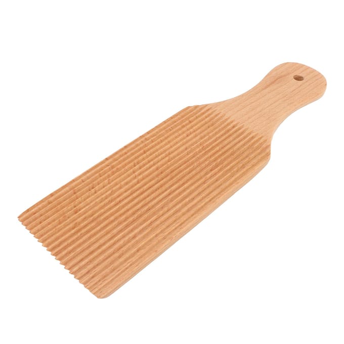 Gnocchi Plank Beuk Glad Oppervlak Lichtgewicht Praktisch Gnocchi Roller voor Perfecte Vorm beige