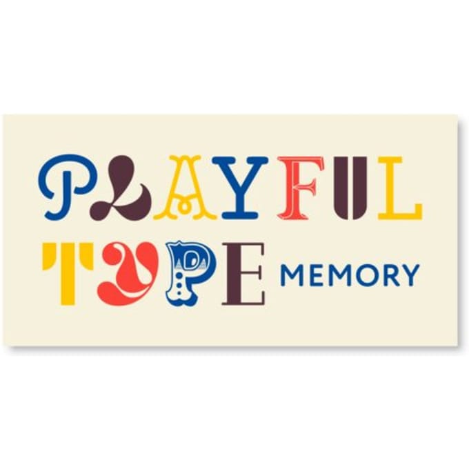 Playful Type Memory - Anja Brunt