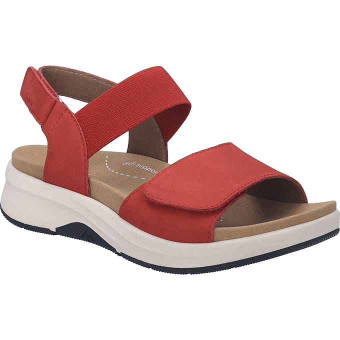 JOSEF SEIBEL Dames Sandaal Estelle 13 in rood