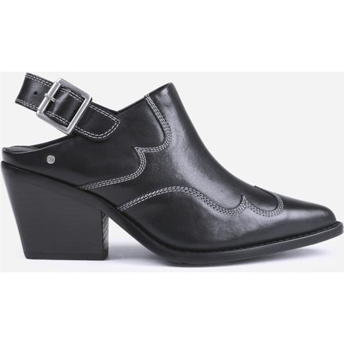 Bronx - maat 42 - Next-low-kole Dames Slingback - Zwart