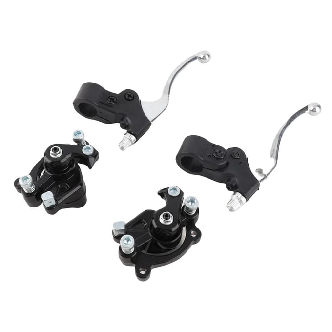 Handvatten Kill OnOff Schakelaar Gaskabel Remhendels Kit voor 47cc 49cc Mini Motorfiets Crossmotor black