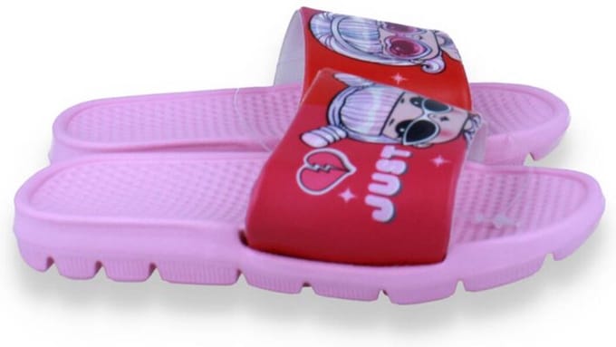 Lol Meisjes Badslipper | Roze | Maat: 27