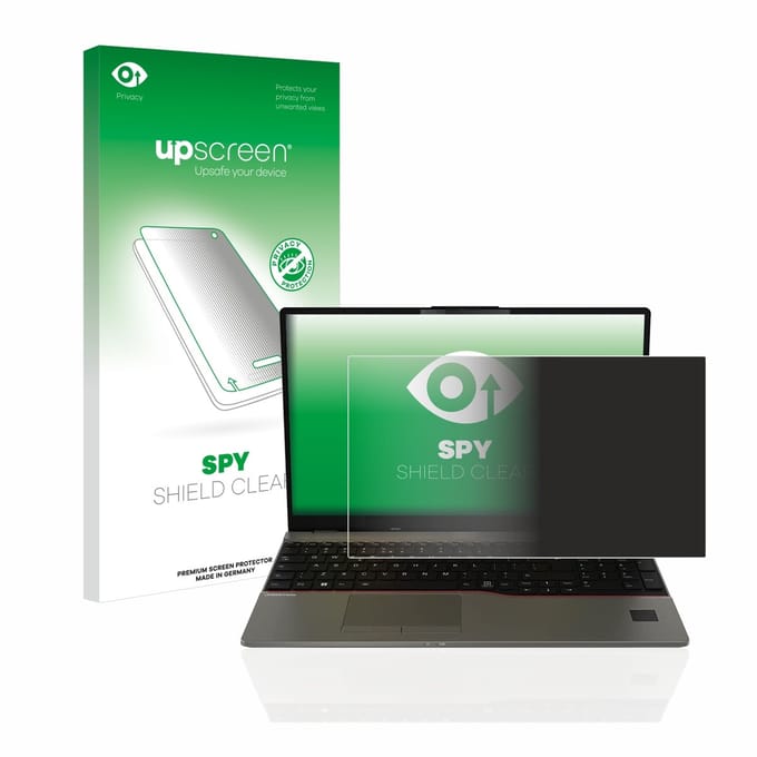 upscreen - privacy screenprotector voor Fujitsu Lifebook U7512 - Folie Beschermfolie Blauwlichtfilter