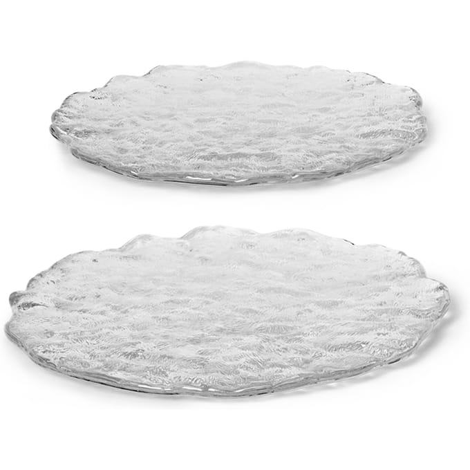 Ferm Living Momento Glazen stenen - set van 2 - groot