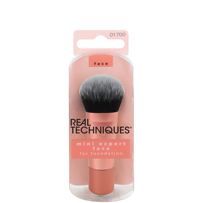 Real Techniques - Brushes Base Mini Expert - Travel Makeup Brush