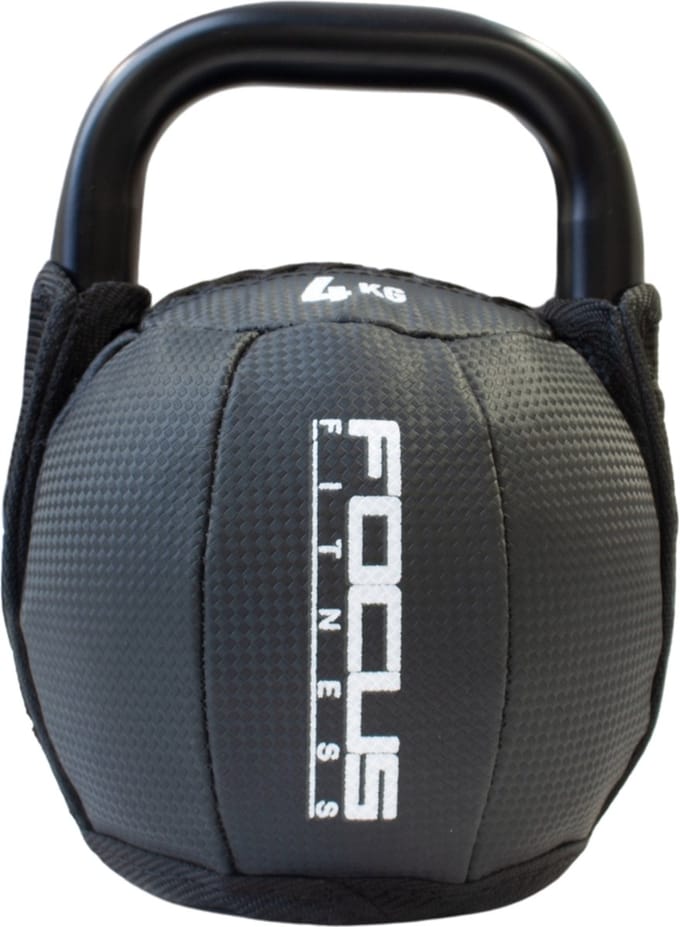 Focus Fitness - Kettlebell - Soft - 4 kg