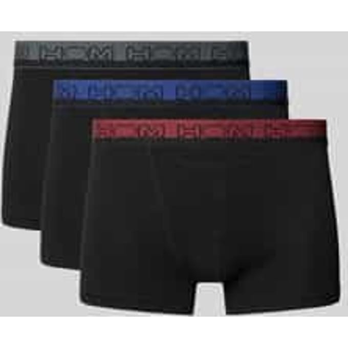 HOM - Terry Boxer briefs H01 3pack - Black/Black/Black - mannen - M
