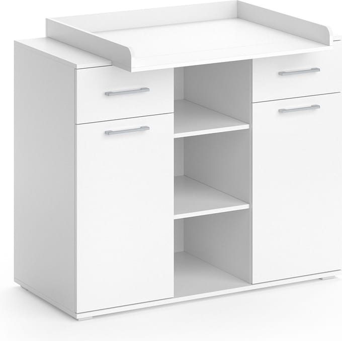 Vicco Leonie Commode – 113 x 109 cm Wit