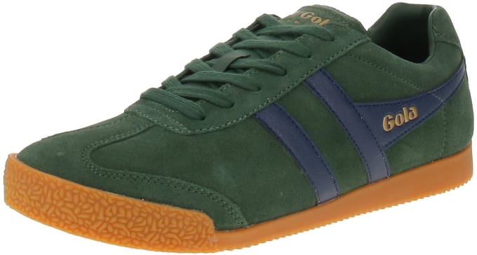 Gola Harrier Suede - Heren Sneaker - Evergreen-Navy