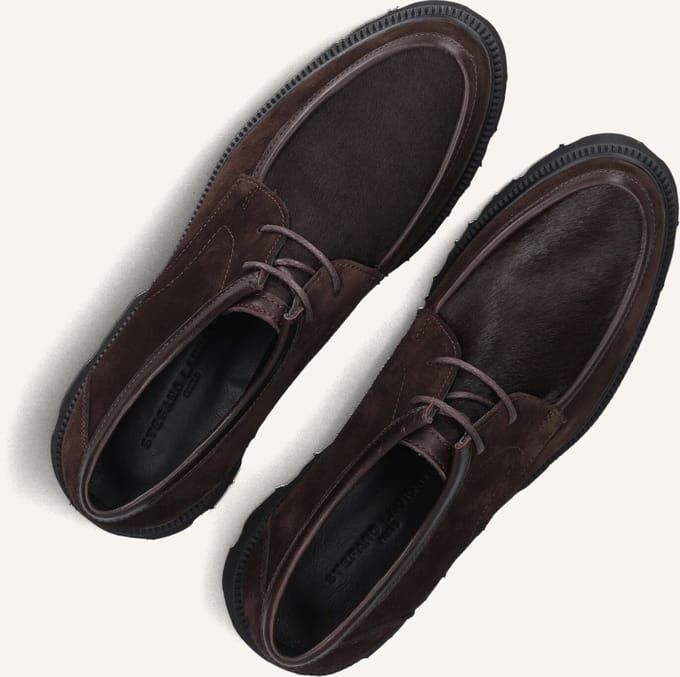 STEFANO LAURAN 12034 Veterschoenen - Dames - Bruin - Maat 38,5