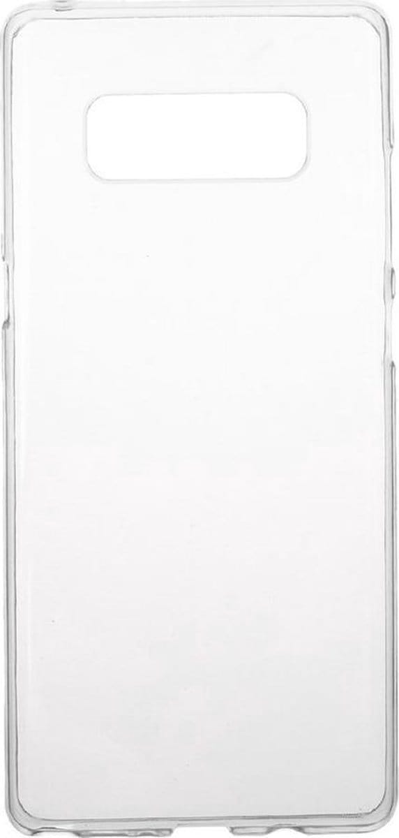 Shop4 - Samsung Galaxy Note 8 Hoesje - Zachte Back Case Mat Transparant