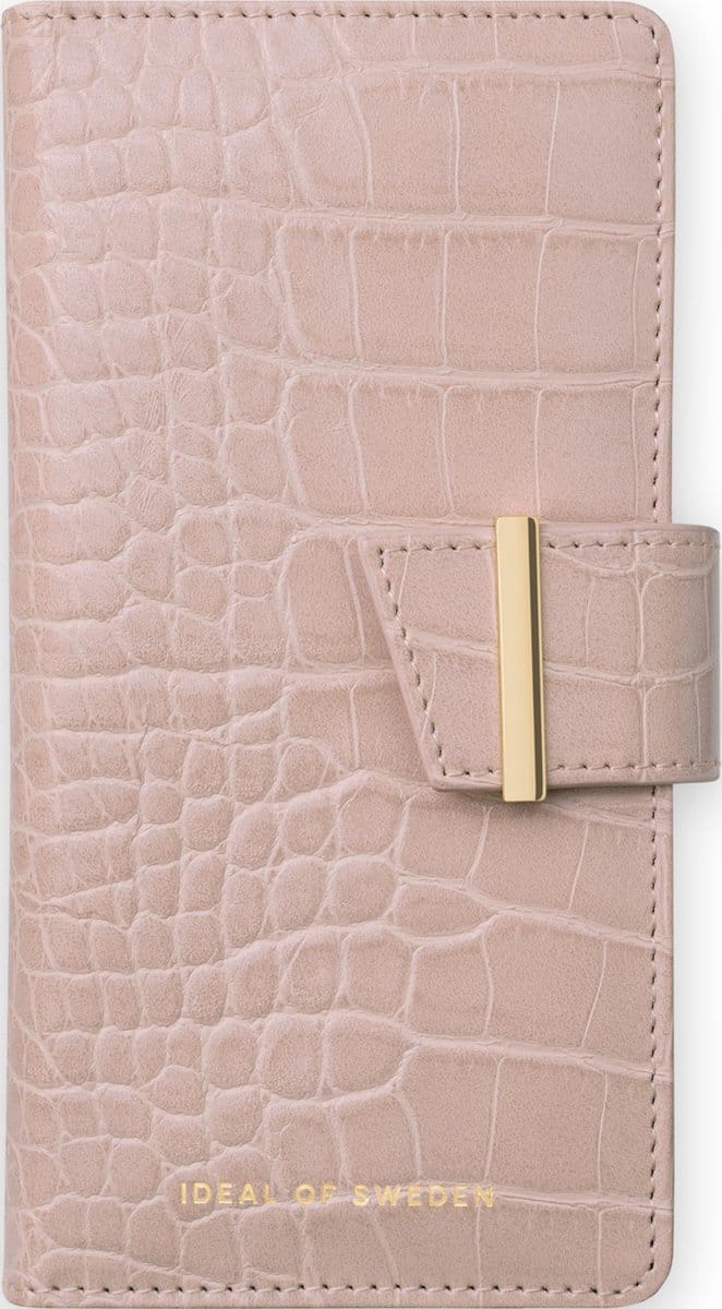 iDeal of Sweden Phone Wallet voor iPhone 12 Mini Rose Croco